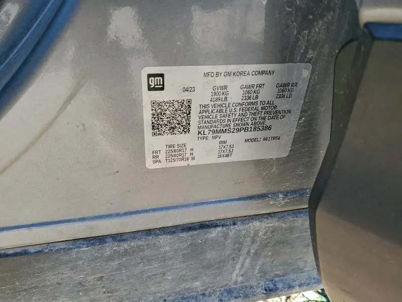 2023 CHEVROLET TRAILBLAZER LS  