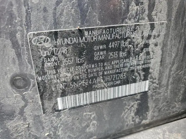 2018 HYUNDAI SONATA SE  
