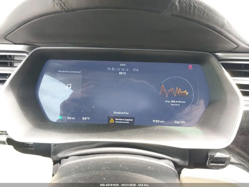 2015 TESLA MODEL S 60/70/85