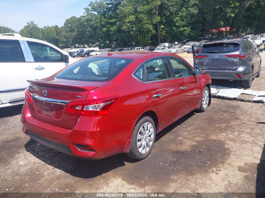 2016 NISSAN SENTRA SV