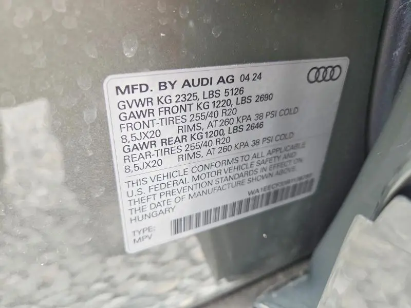 2024 AUDI Q3 PREMIUM PLUS S LINE 45  