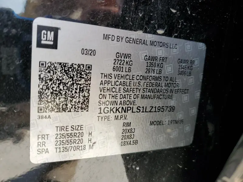 2020 GMC ACADIA DENALI  