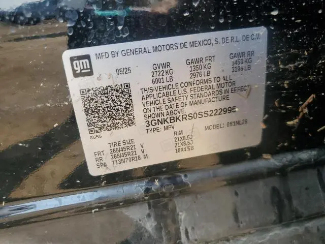 2025 CHEVROLET BLAZER RS  