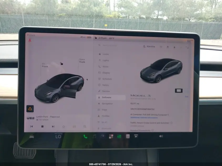 2021 TESLA MODEL 3 STANDARD RANGE PLUS REAR-WHEEL DRIVE