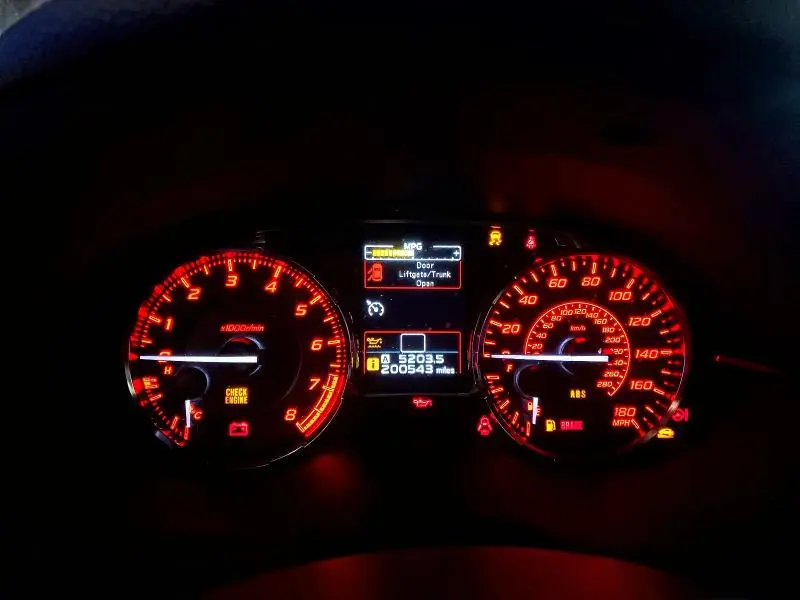 2015 SUBARU WRX   