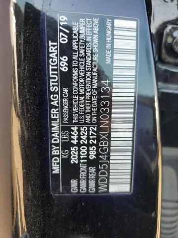 2020 MERCEDES-BENZ CLA 250