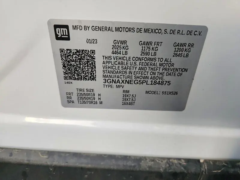 2023 CHEVROLET EQUINOX PREMIER  