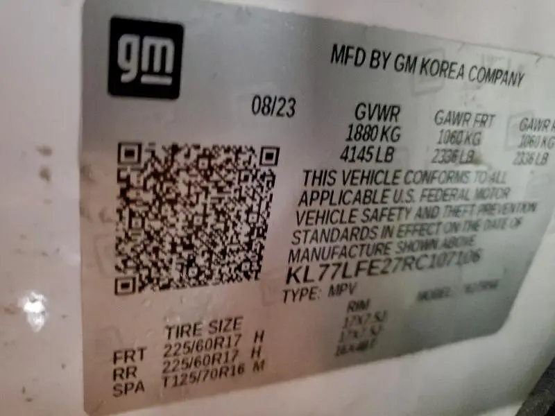 2024 CHEVROLET TRAX LS  