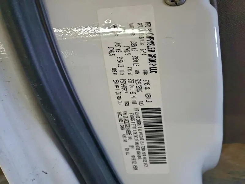 2014 CHRYSLER TOWN & COUNTRY TOURING L  