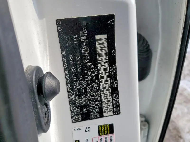 2020 LEXUS RX 350 BASE  