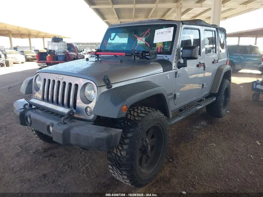 2016 JEEP WRANGLER UNLIMITED SPORT