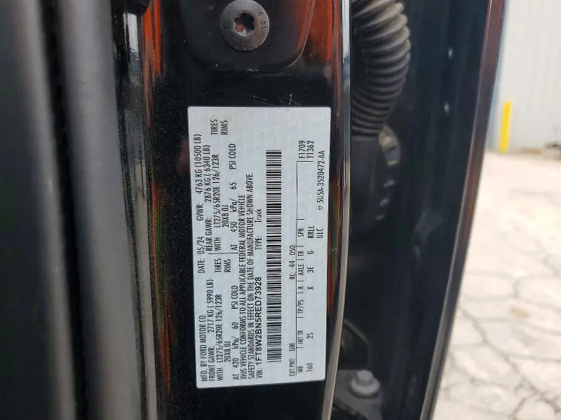 2024 FORD F250 SUPER DUTY  