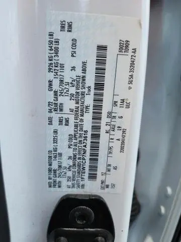 2022 FORD F150 SUPERCREW  