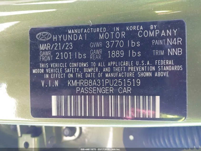 2023 HYUNDAI VENUE SE