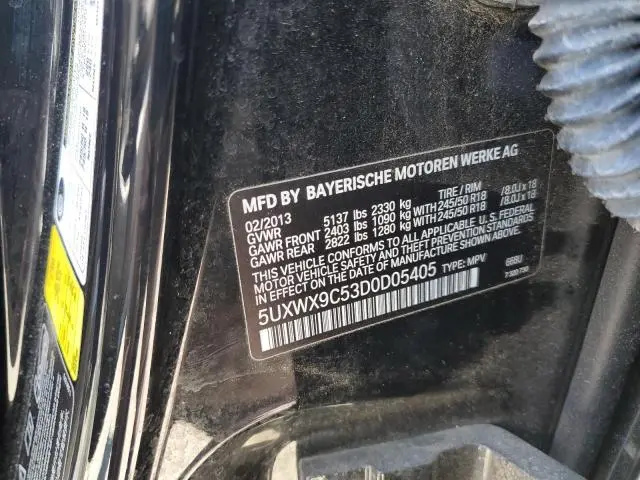 2013 BMW X3 XDRIVE28I  