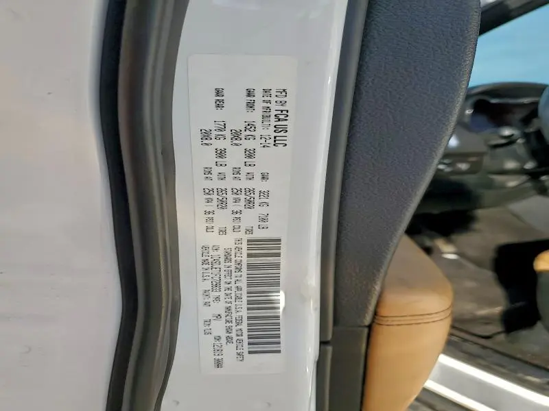 2015 DODGE DURANGO CITADEL  