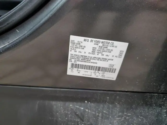 2016 FORD EXPLORER XLT  