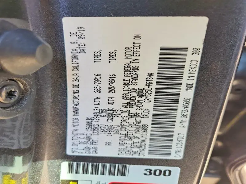 2020 TOYOTA TACOMA TRD OFF-ROAD  