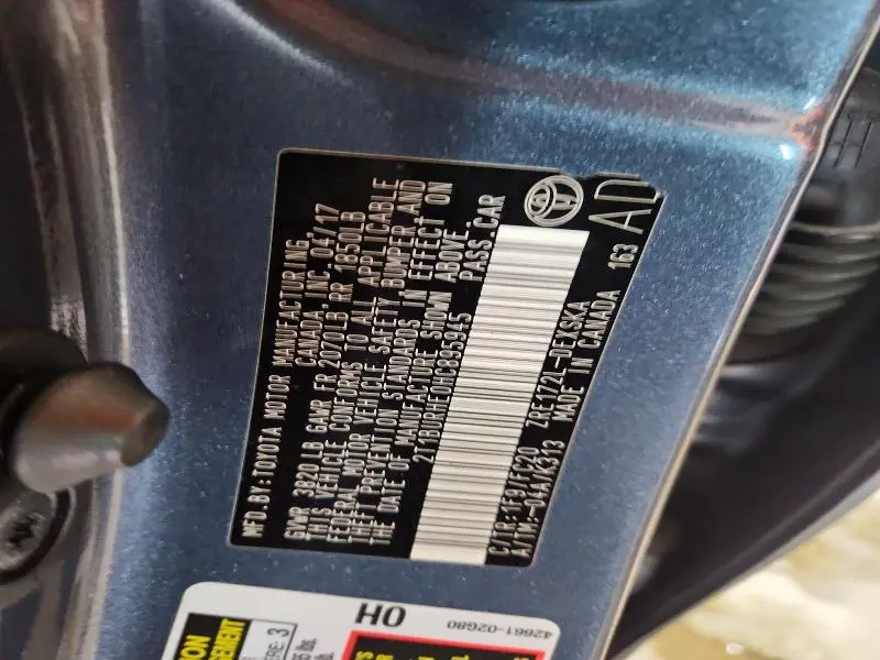 2017 TOYOTA COROLLA L  