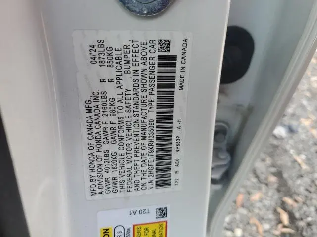 2024 HONDA CIVIC TOURING  