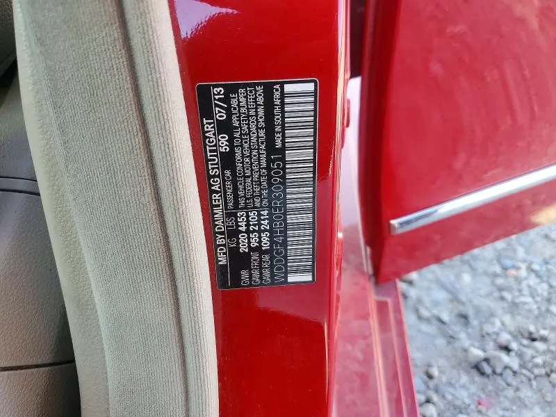 2014 MERCEDES-BENZ C 250  