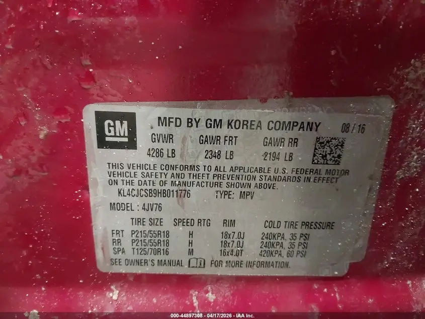 2017 BUICK ENCORE ESSENCE