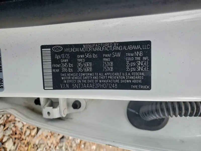 2023 HYUNDAI SANTA CRUZ SE  