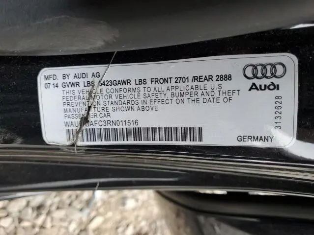2015 AUDI A7 PREMIUM PLUS  