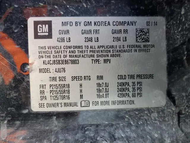 2014 BUICK ENCORE CONVENIENCE  