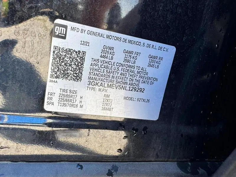 2022 GMC TERRAIN SLE  