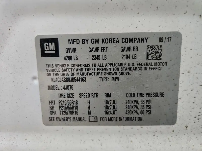 2018 BUICK ENCORE PREFERRED  