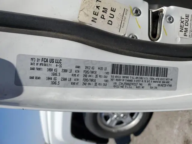 2016 JEEP PATRIOT SPORT  