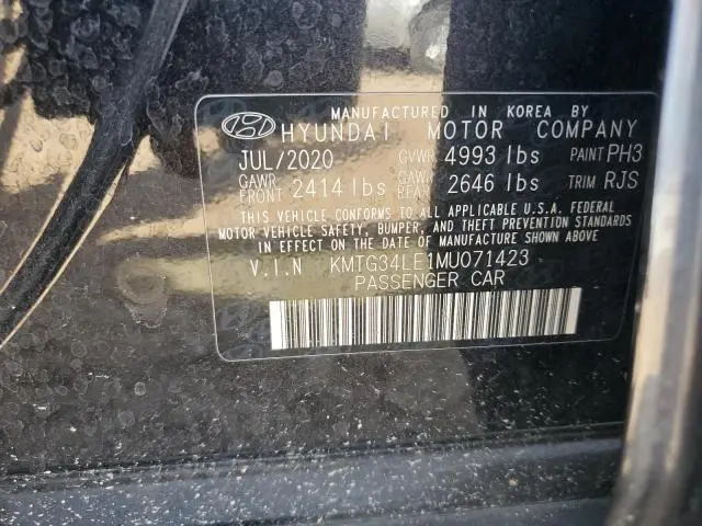 2021 GENESIS G70 PRESTIGE  