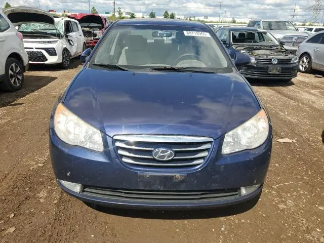2010 HYUNDAI ELANTRA BLUE  