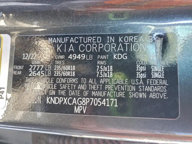 2023 KIA SPORTAGE SX PRESTIGE  