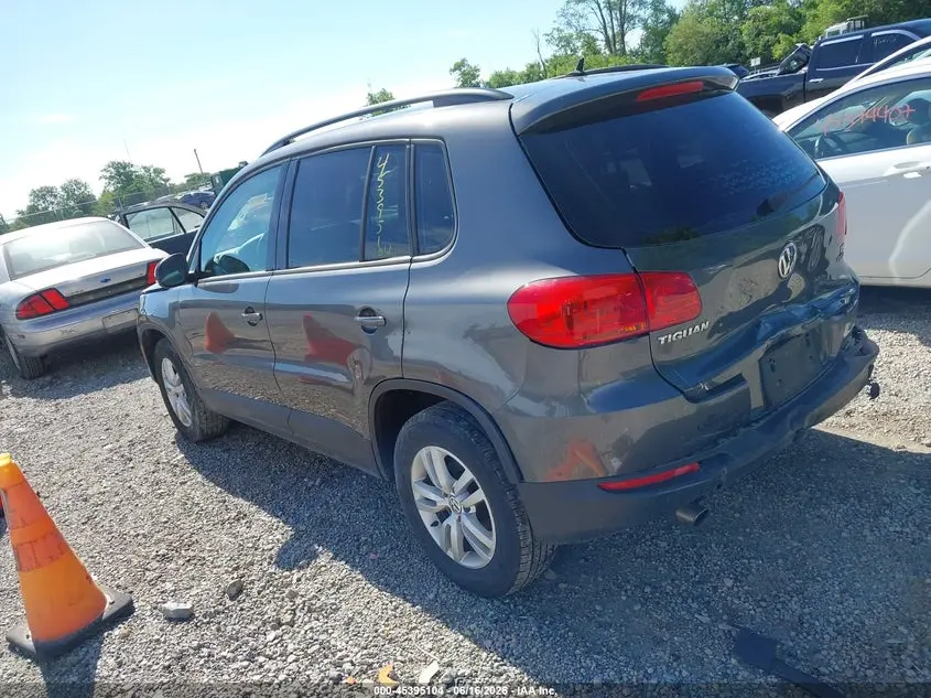 2016 VOLKSWAGEN TIGUAN S