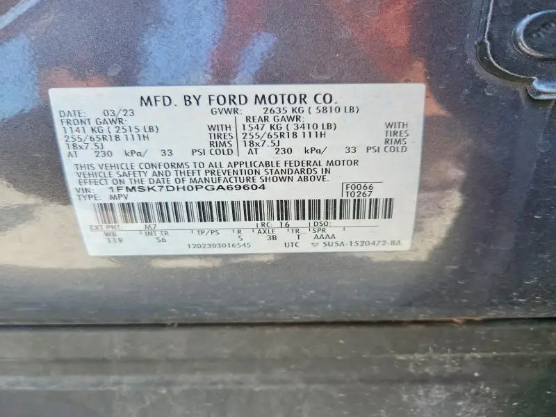 2023 FORD EXPLORER XLT  