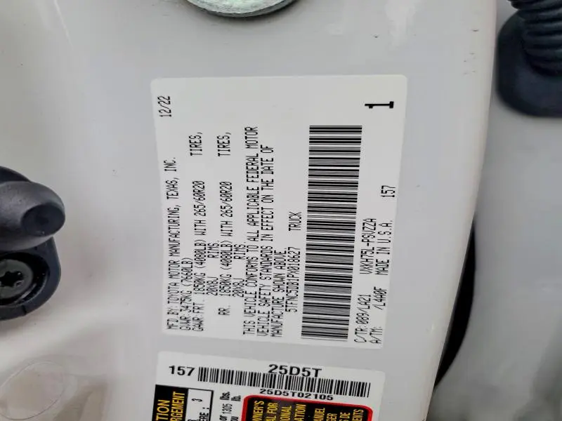 2023 TOYOTA TUNDRA PLATINUM HV  