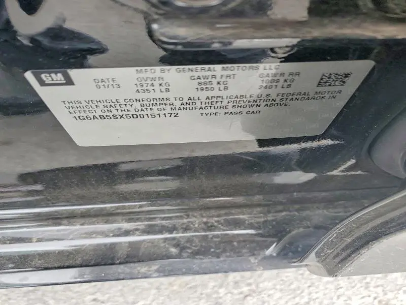 2013 CADILLAC ATS LUXURY  