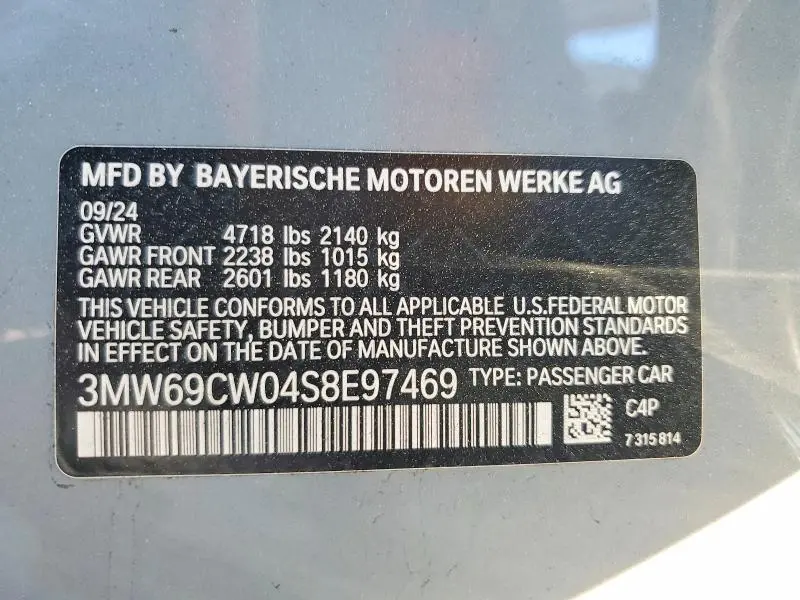 2025 BMW 330I   