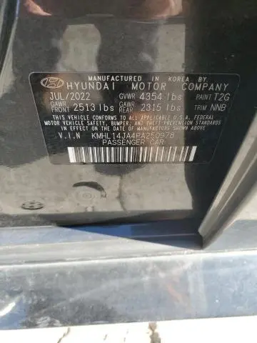 2023 HYUNDAI SONATA SEL  