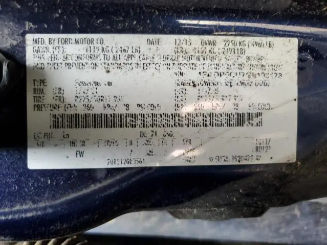 2016 FORD C-MAX PREMIUM SEL  