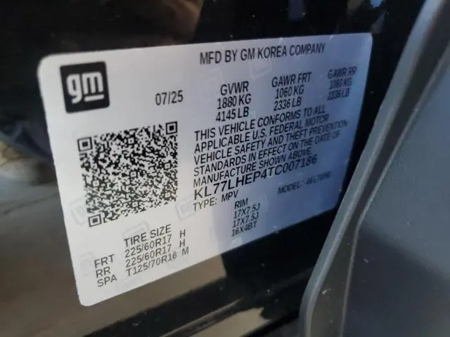 2026 CHEVROLET TRAX 1LT  
