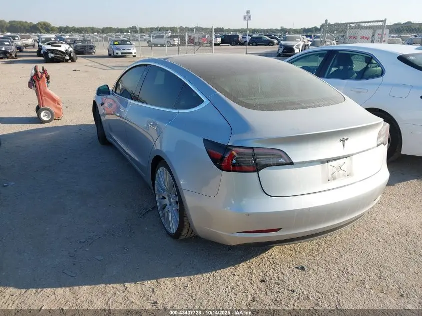 2018 TESLA MODEL 3 LONG RANGE/MID RANGE
