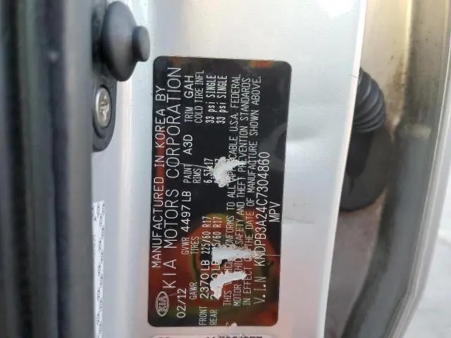 2012 KIA SPORTAGE BASE  