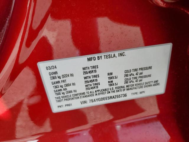 2024 TESLA MODEL Y 