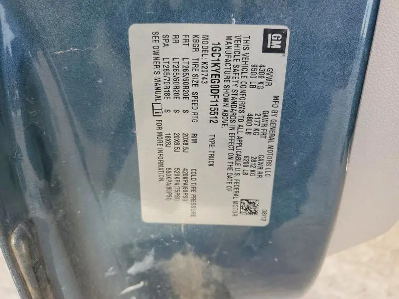 2013 CHEVROLET SILVERADO K2500 HEAVY DUTY LTZ  