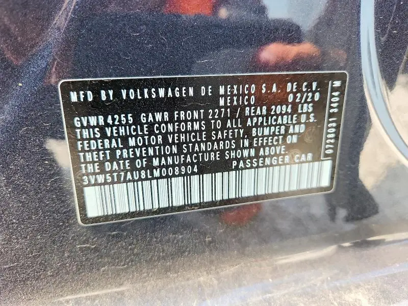 2020 VOLKSWAGEN GTI S  