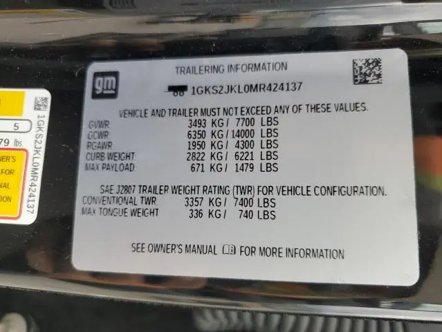 2021 GMC YUKON XL DENALI  