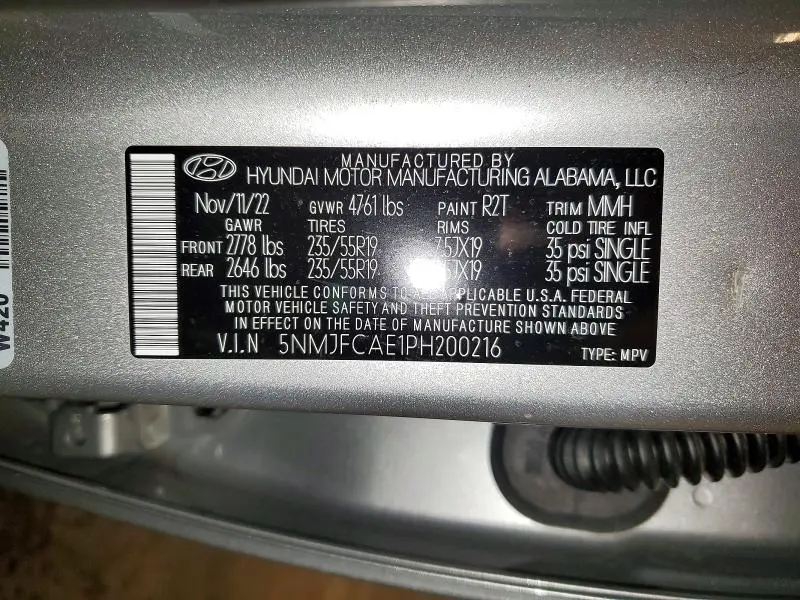 2023 HYUNDAI TUCSON SEL  